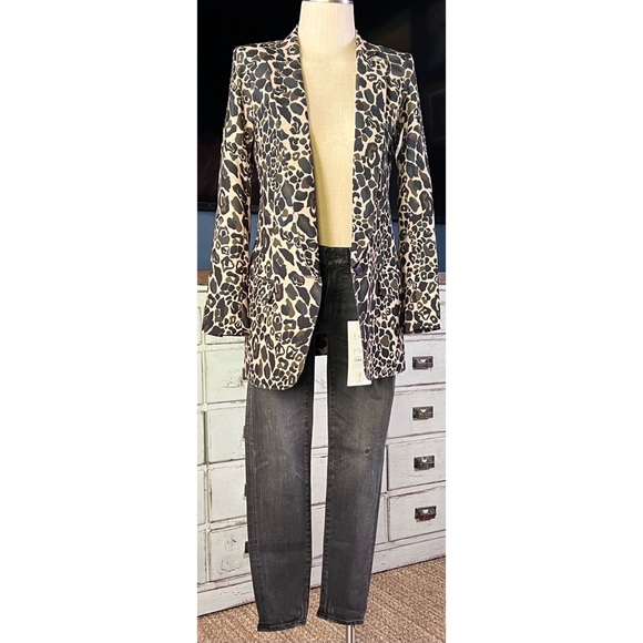 Smythe Leopard Blazer Jacket 2 - Picture 5 of 16